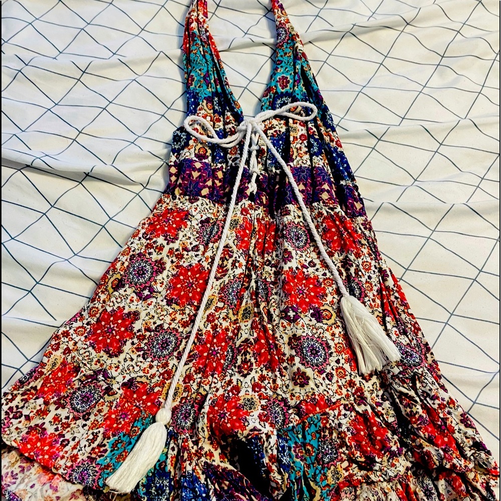 Short bohemian romper